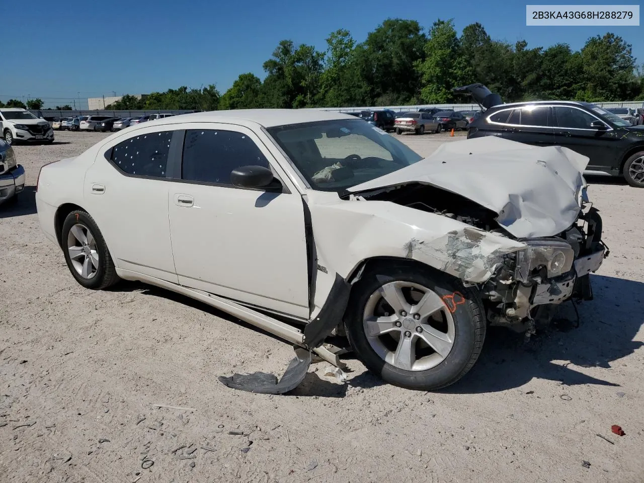 2008 Dodge Charger VIN: 2B3KA43G68H288279 Lot: 49441514