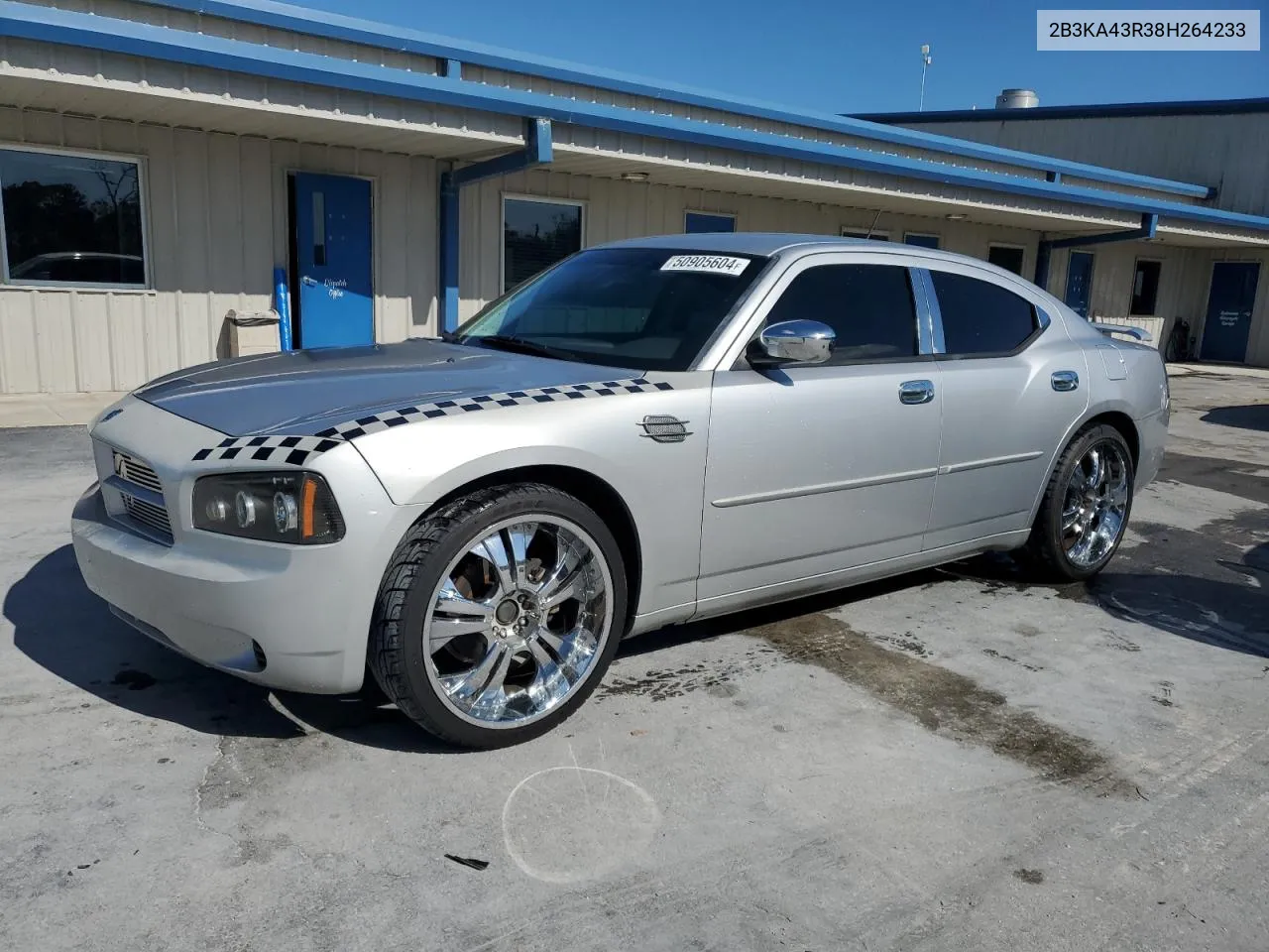 2008 Dodge Charger VIN: 2B3KA43R38H264233 Lot: 50905604