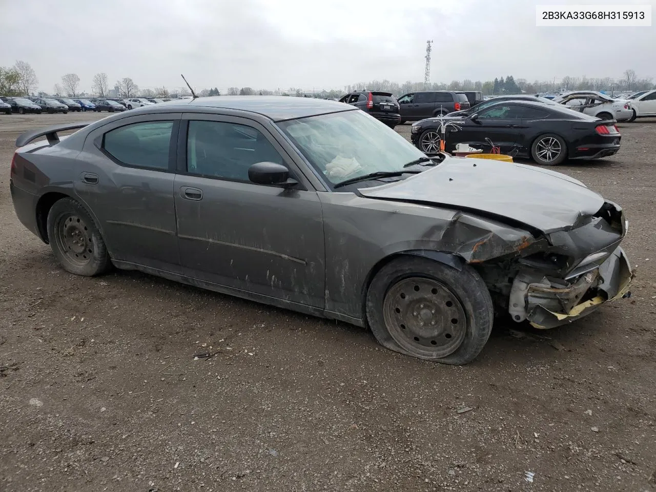 2B3KA33G68H315913 2008 Dodge Charger Sxt