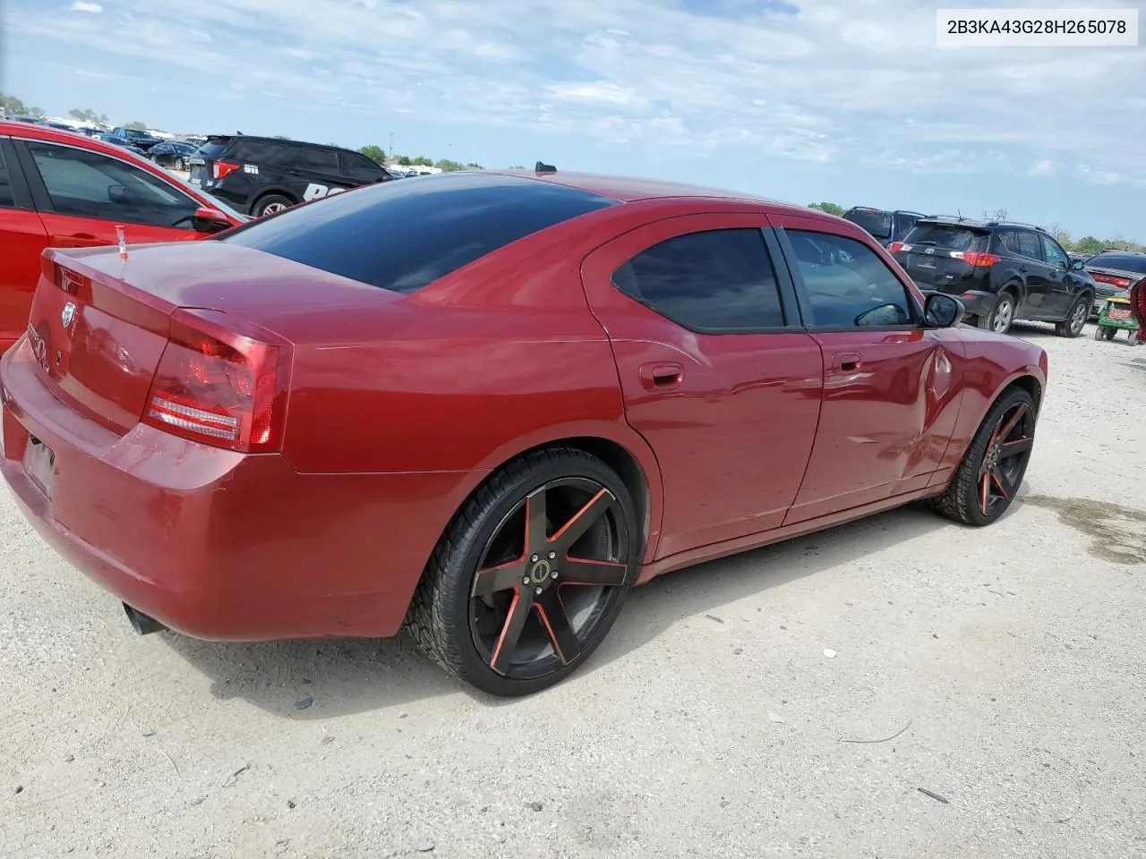 2008 Dodge Charger VIN: 2B3KA43G28H265078 Lot: 51469924