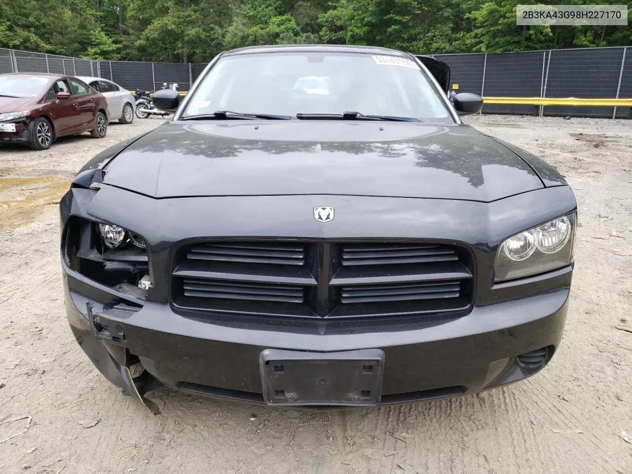 2008 Dodge Charger VIN: 2B3KA43G98H227170 Lot: 53143184