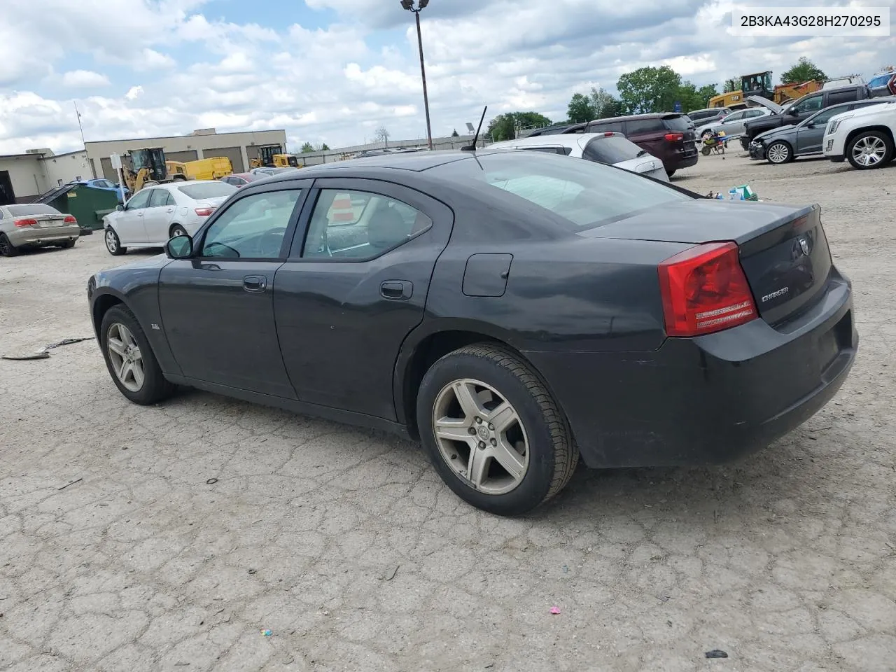 2008 Dodge Charger VIN: 2B3KA43G28H270295 Lot: 53173744