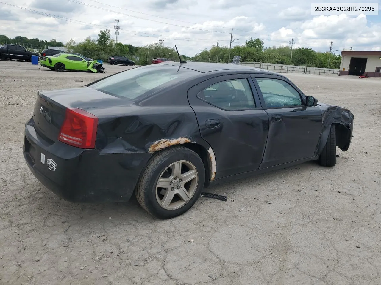 2008 Dodge Charger VIN: 2B3KA43G28H270295 Lot: 53173744