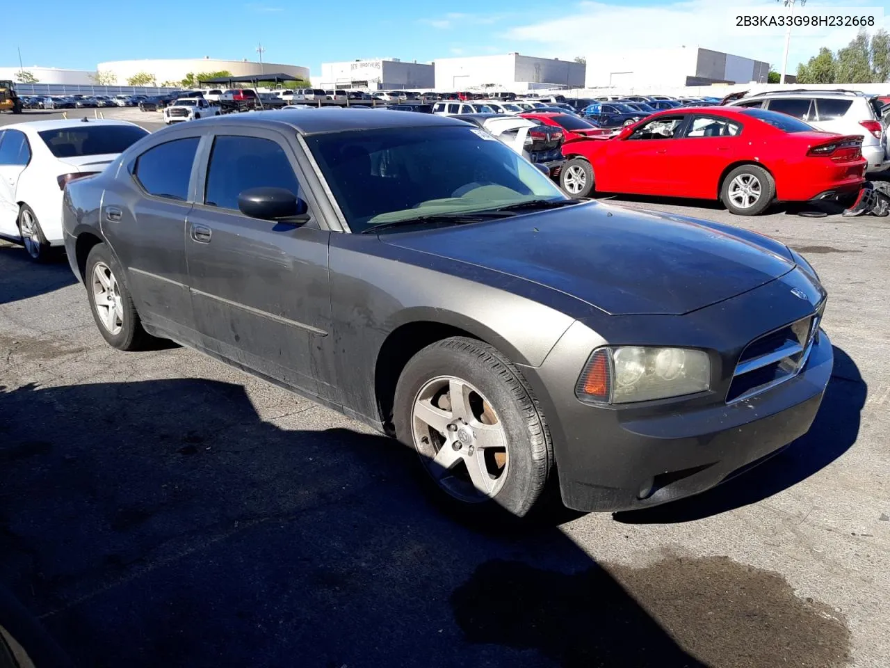 2008 Dodge Charger Sxt VIN: 2B3KA33G98H232668 Lot: 54349184