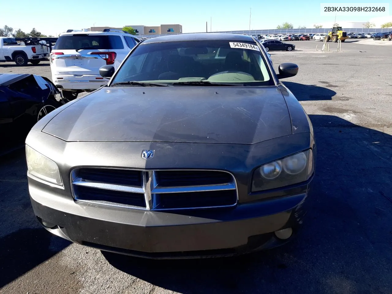 2008 Dodge Charger Sxt VIN: 2B3KA33G98H232668 Lot: 54349184