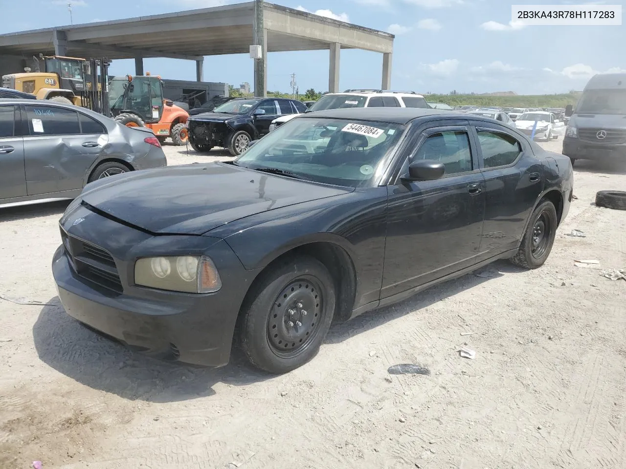 2008 Dodge Charger VIN: 2B3KA43R78H117283 Lot: 54467084