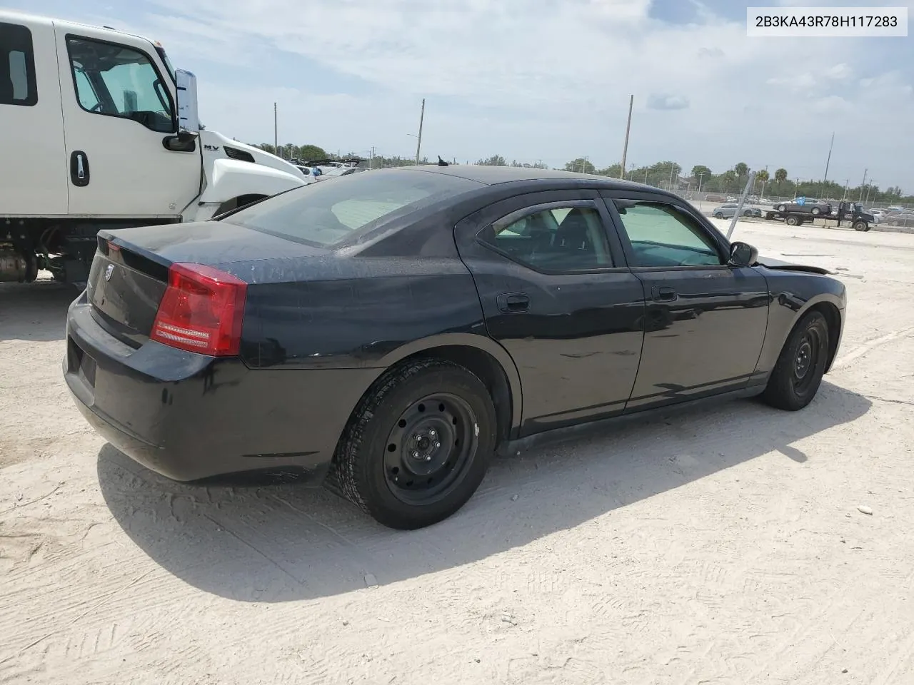 2008 Dodge Charger VIN: 2B3KA43R78H117283 Lot: 54467084