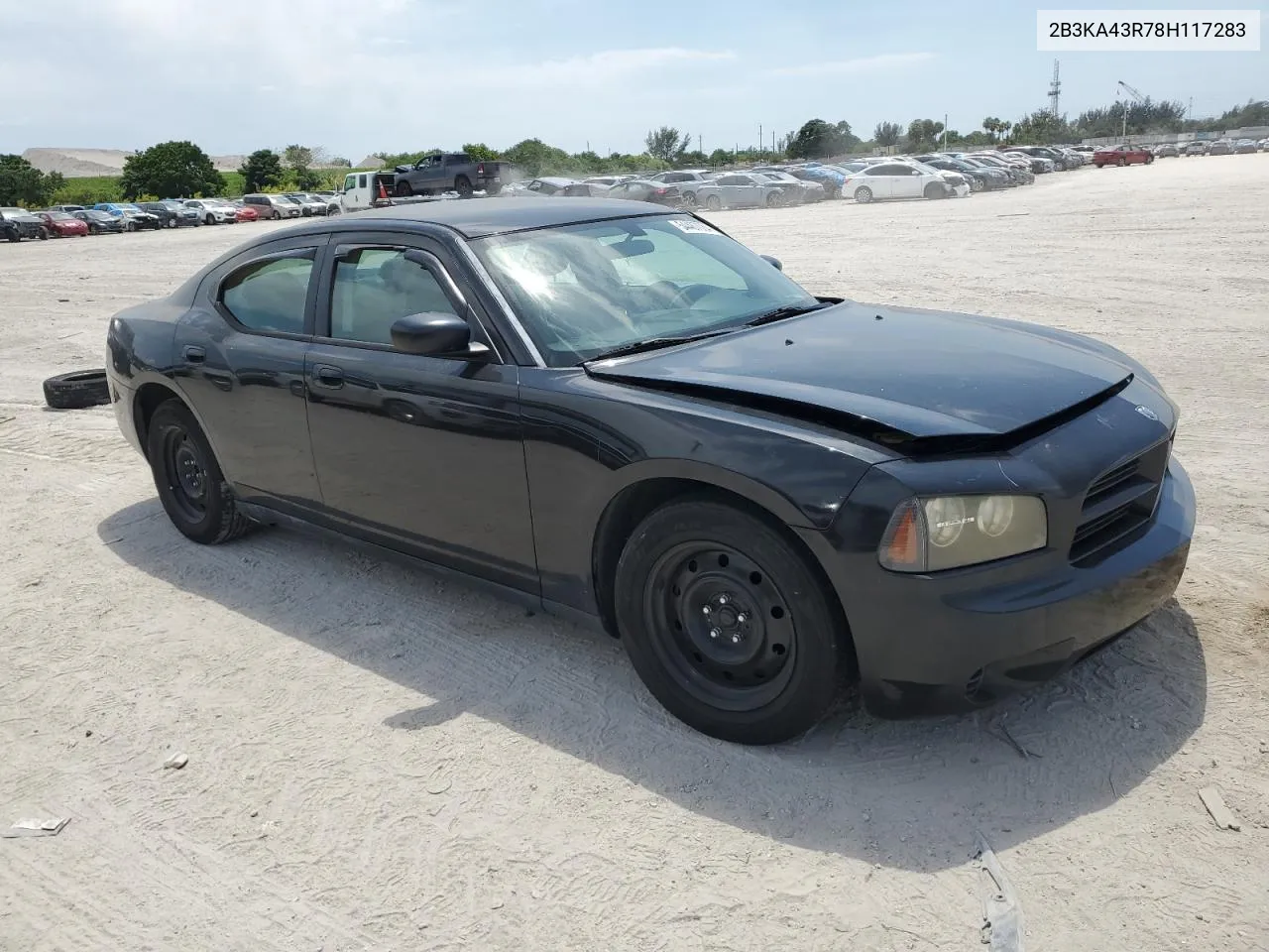 2008 Dodge Charger VIN: 2B3KA43R78H117283 Lot: 54467084