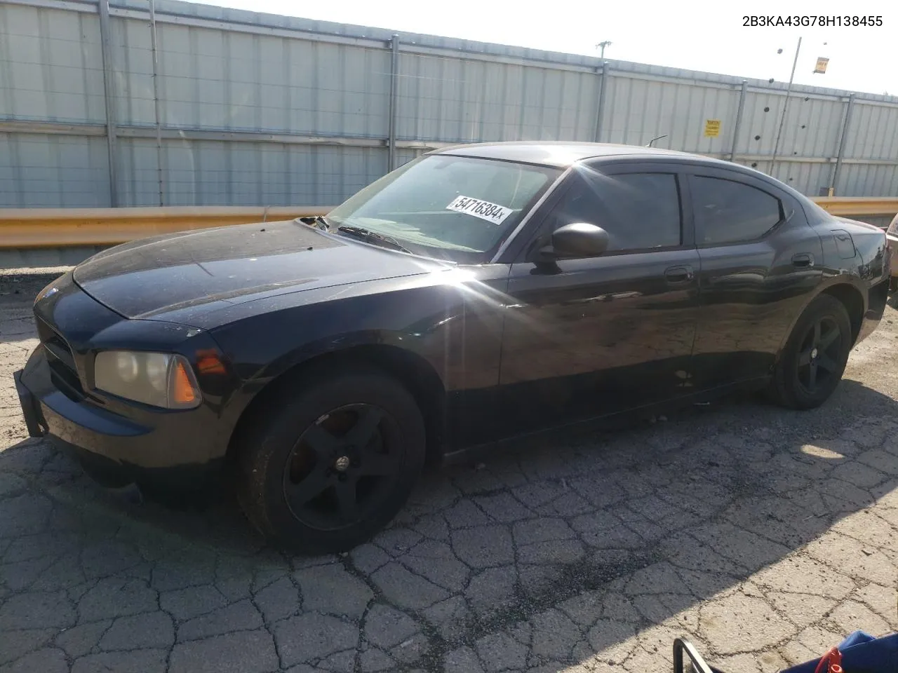 2B3KA43G78H138455 2008 Dodge Charger