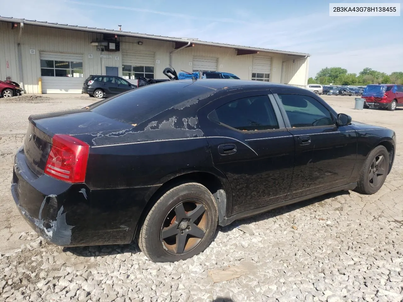 2008 Dodge Charger VIN: 2B3KA43G78H138455 Lot: 54716384