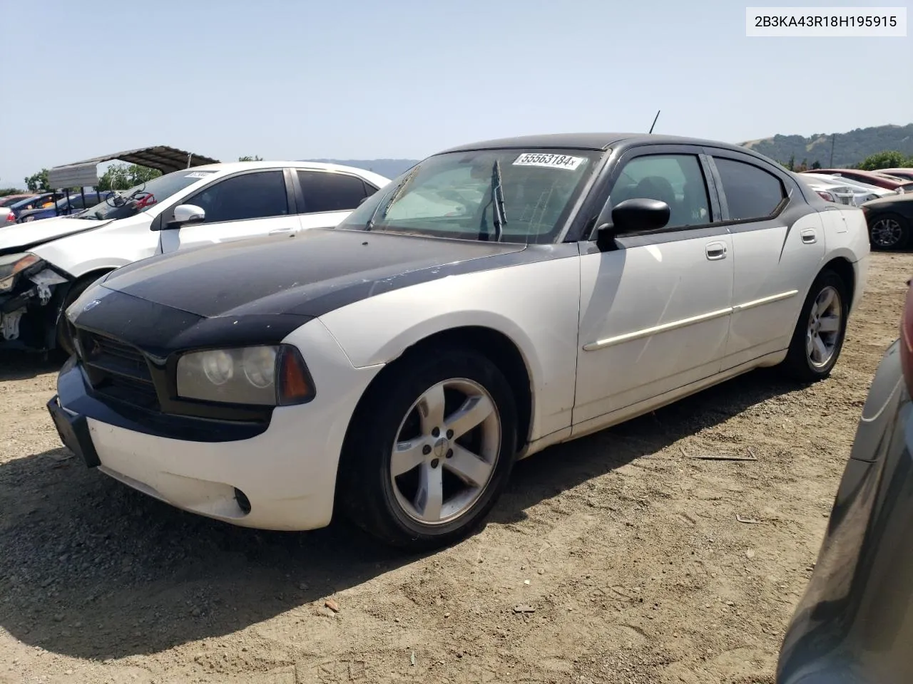 2B3KA43R18H195915 2008 Dodge Charger