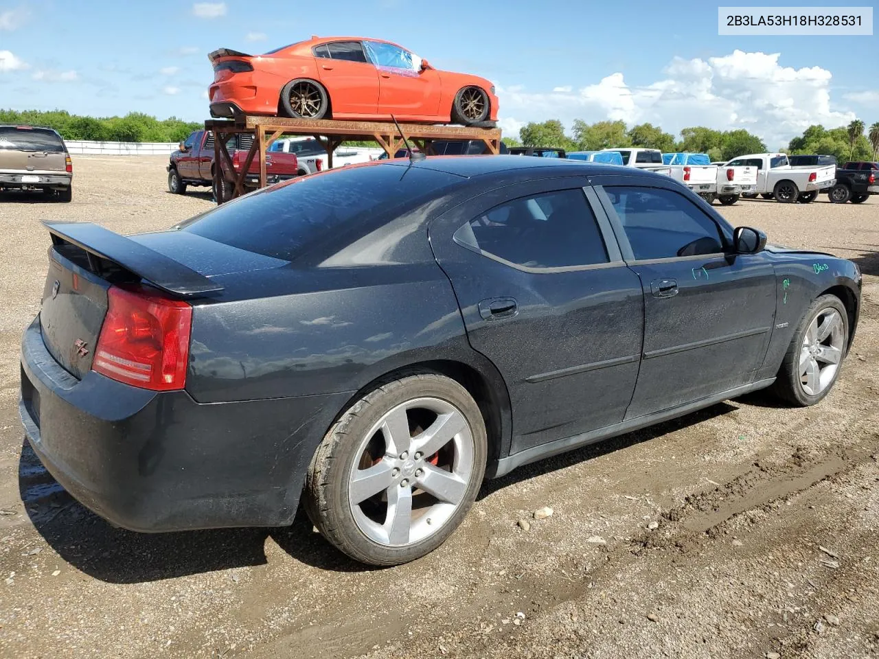 2008 Dodge Charger R/T VIN: 2B3LA53H18H328531 Lot: 64511714