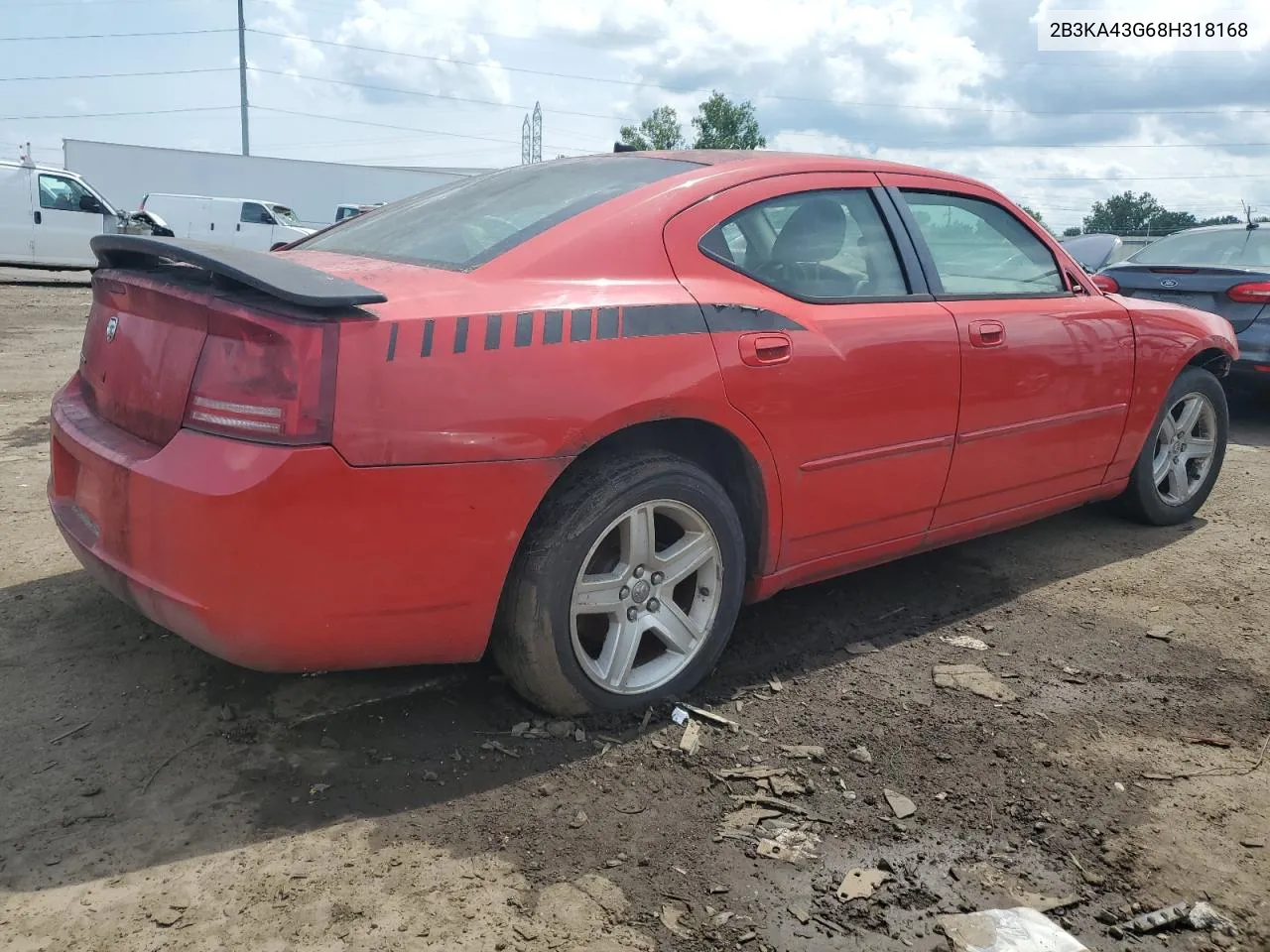 2B3KA43G68H318168 2008 Dodge Charger