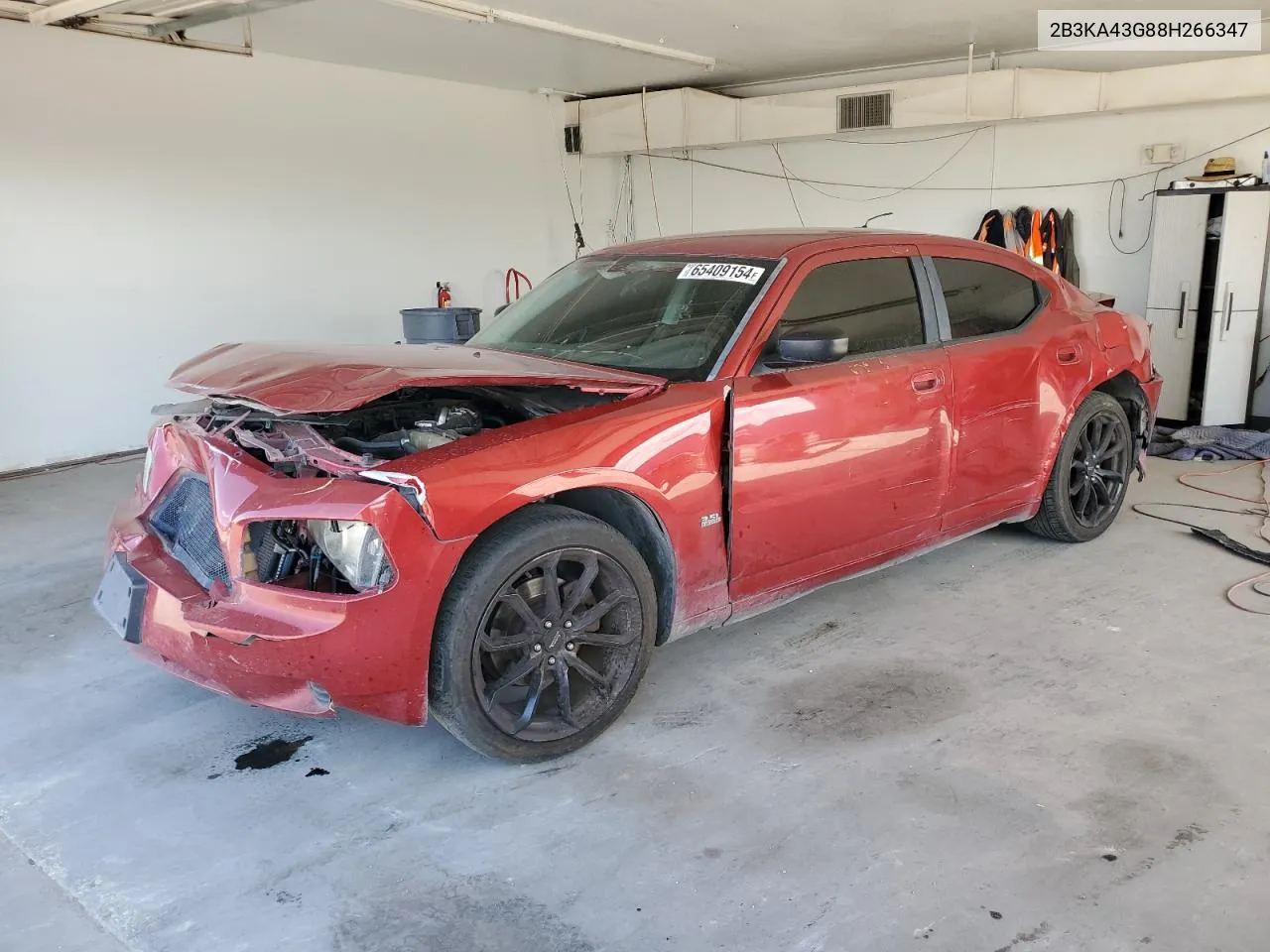 2008 Dodge Charger VIN: 2B3KA43G88H266347 Lot: 65409154