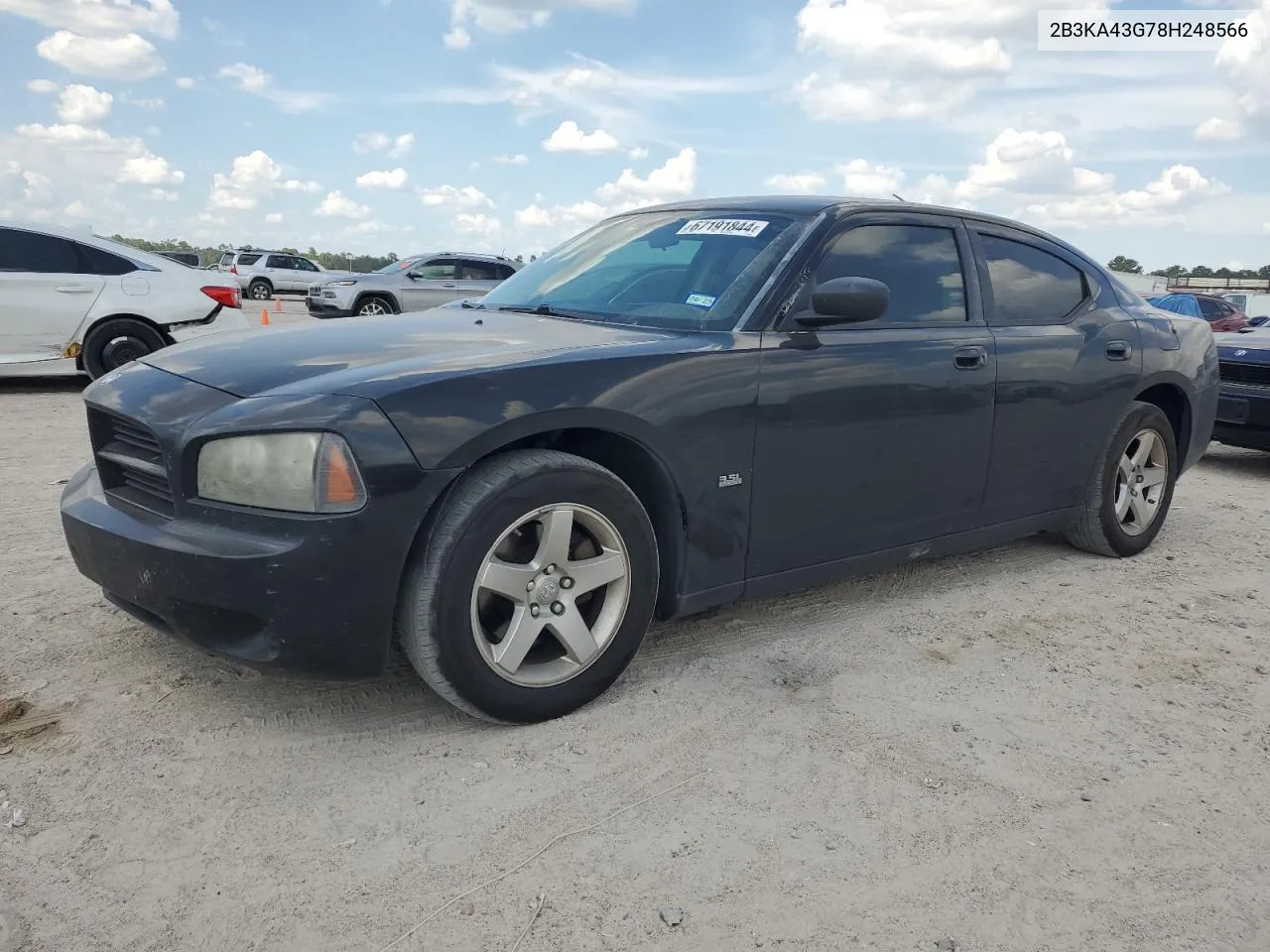 2B3KA43G78H248566 2008 Dodge Charger