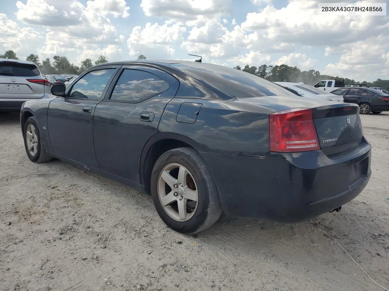 2008 Dodge Charger VIN: 2B3KA43G78H248566 Lot: 67191844