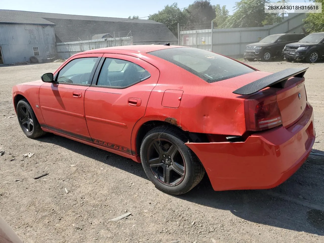 2B3KA43G18H316618 2008 Dodge Charger