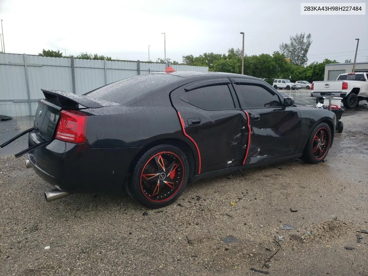 2008 Dodge Charger VIN: 2B3KA43H98H227484 Lot: 69193744