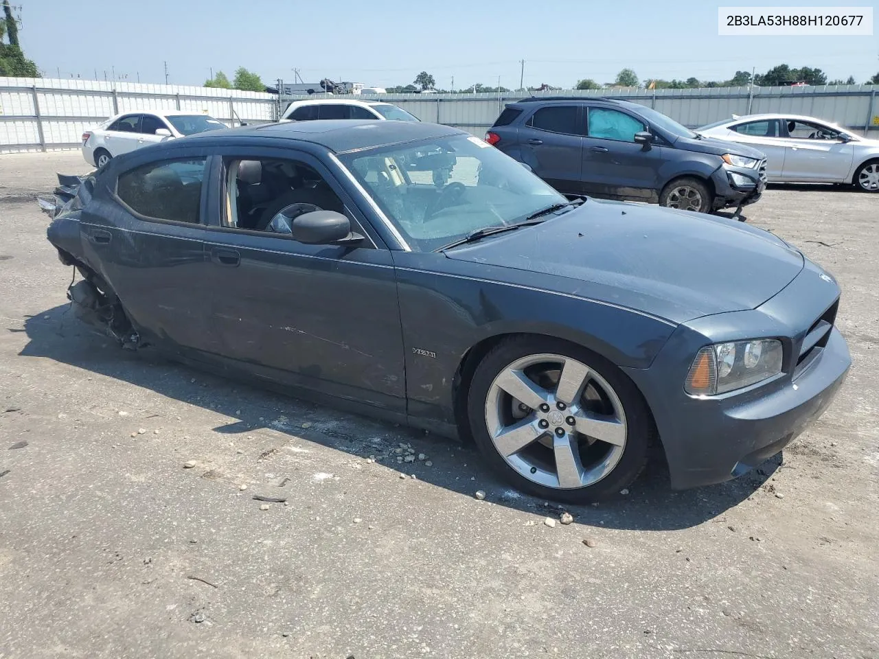 2B3LA53H88H120677 2008 Dodge Charger R/T