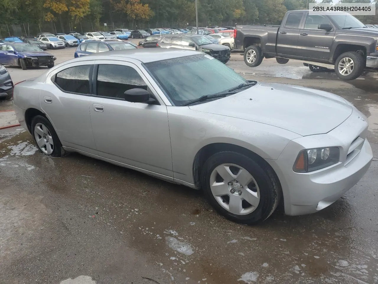 2B3LA43R88H204405 2008 Dodge Charger