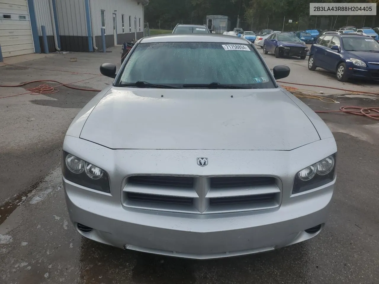 2008 Dodge Charger VIN: 2B3LA43R88H204405 Lot: 71758894