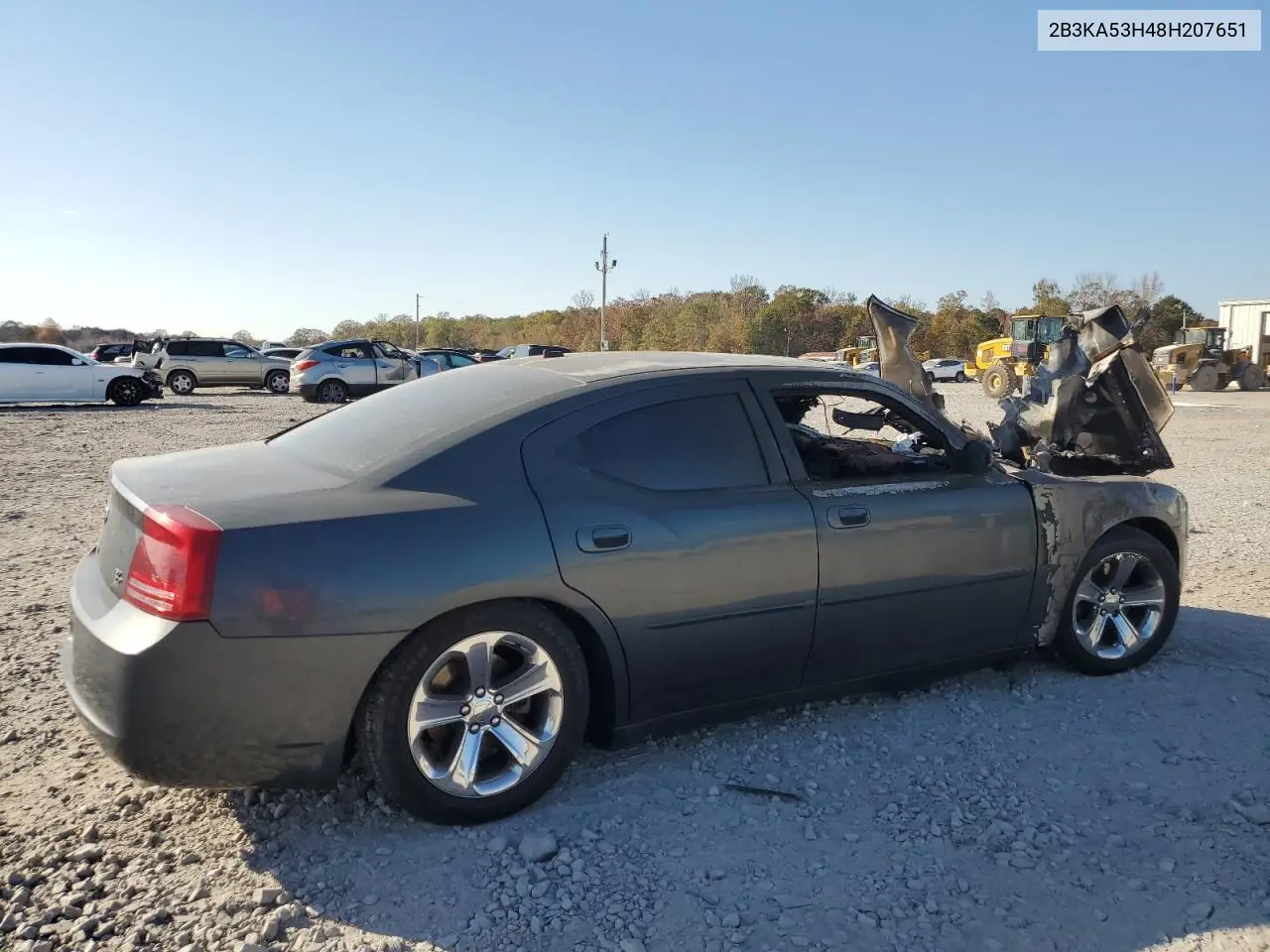 2B3KA53H48H207651 2008 Dodge Charger R/T