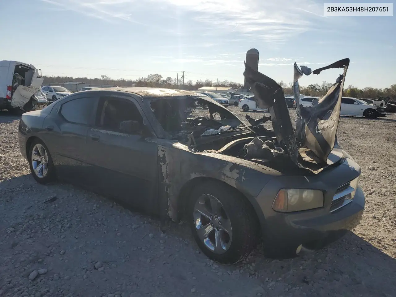 2B3KA53H48H207651 2008 Dodge Charger R/T