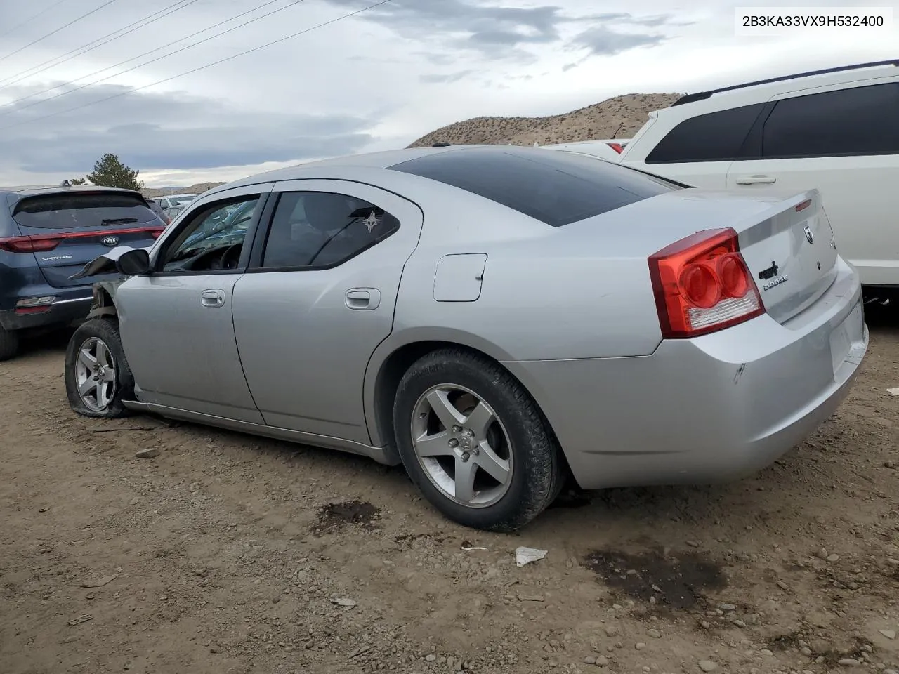 2009 Dodge Charger Sxt VIN: 2B3KA33VX9H532400 Lot: 40230224