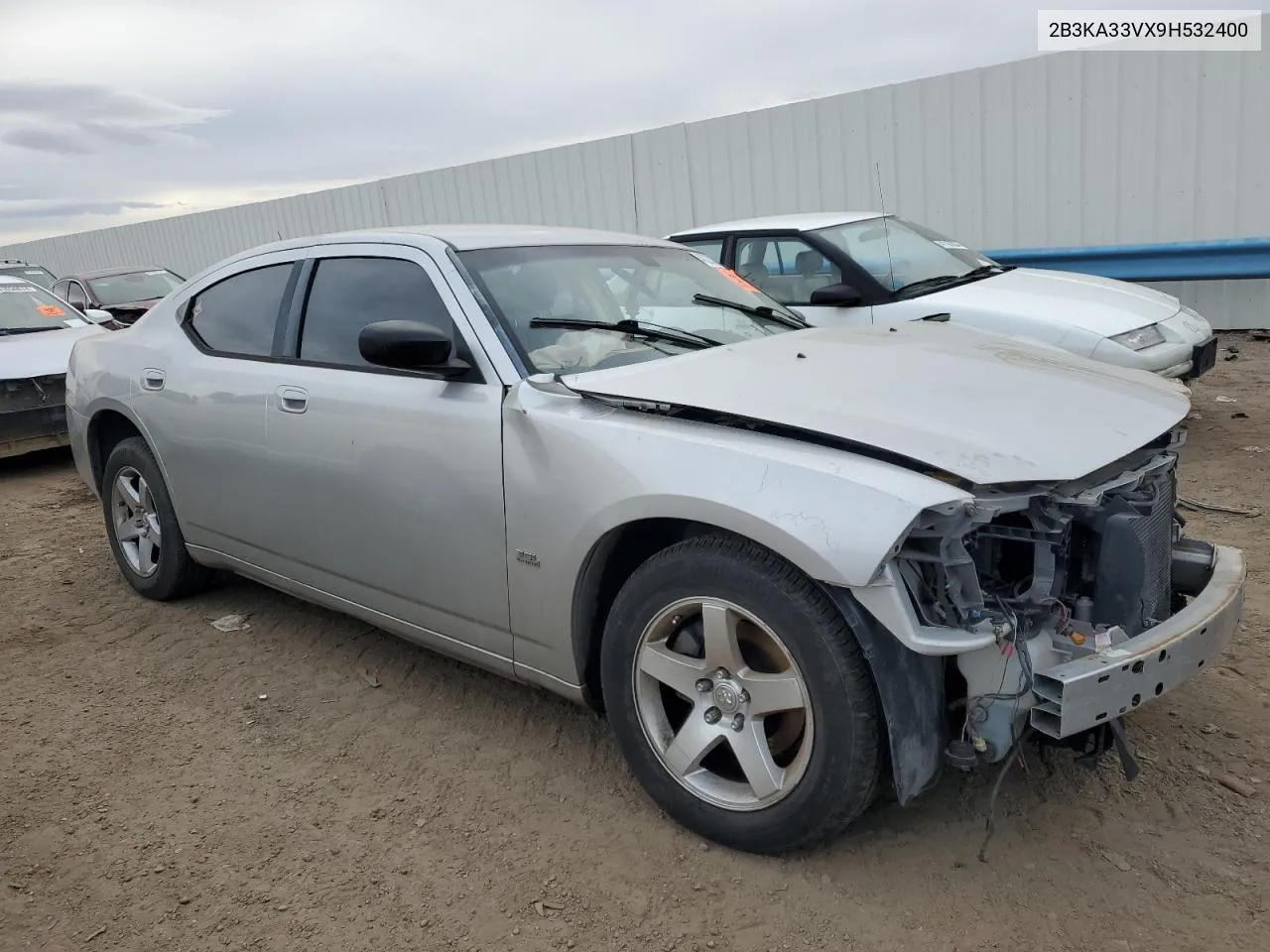 2009 Dodge Charger Sxt VIN: 2B3KA33VX9H532400 Lot: 40230224