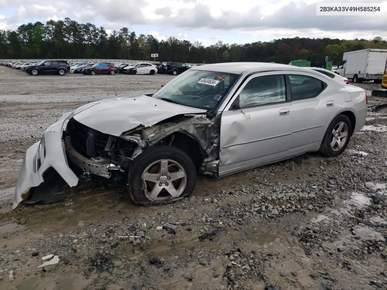 2009 Dodge Charger Sxt VIN: 2B3KA33V49H585254 Lot: 49404634