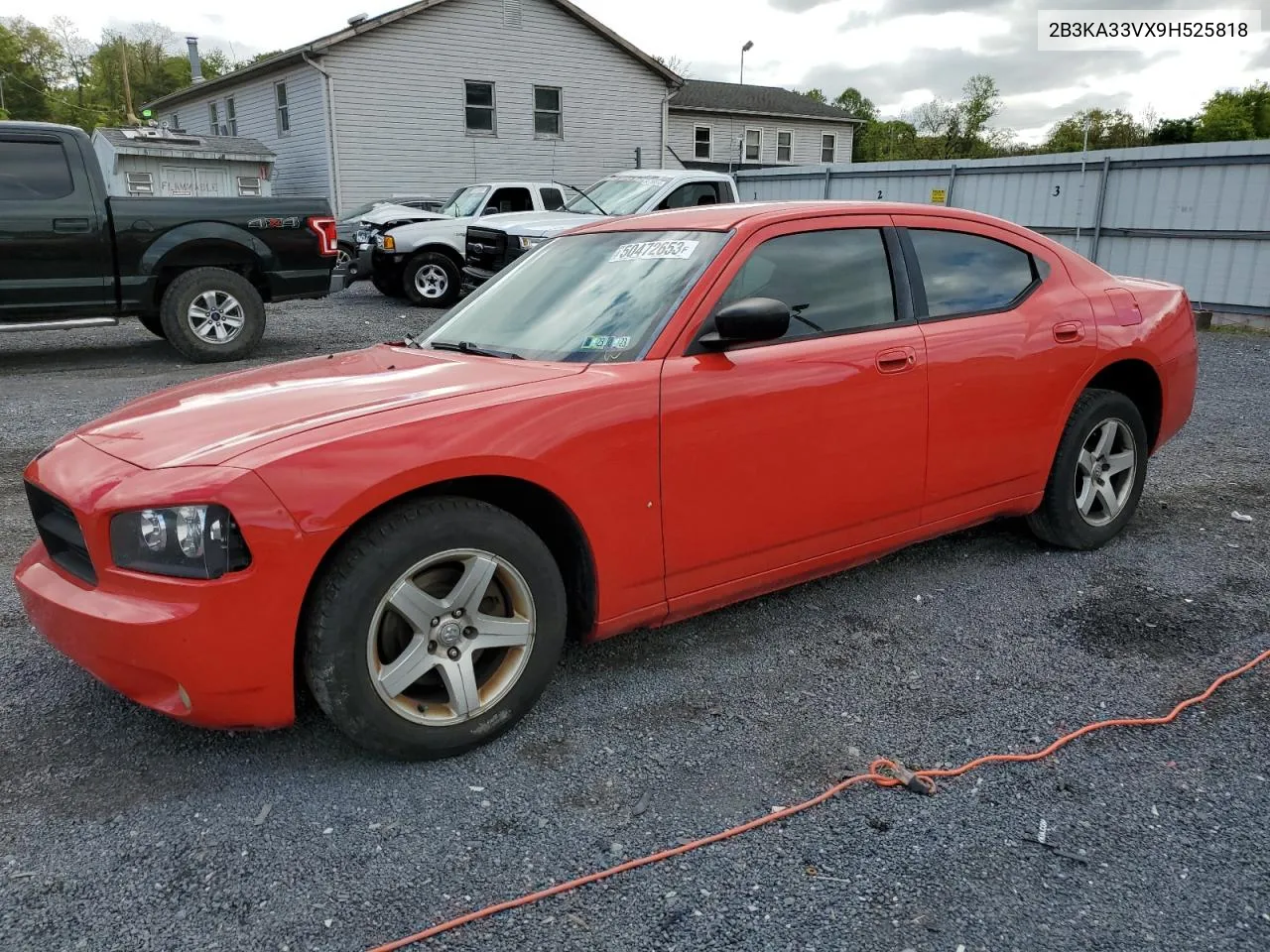 2009 Dodge Charger Sxt VIN: 2B3KA33VX9H525818 Lot: 50472653