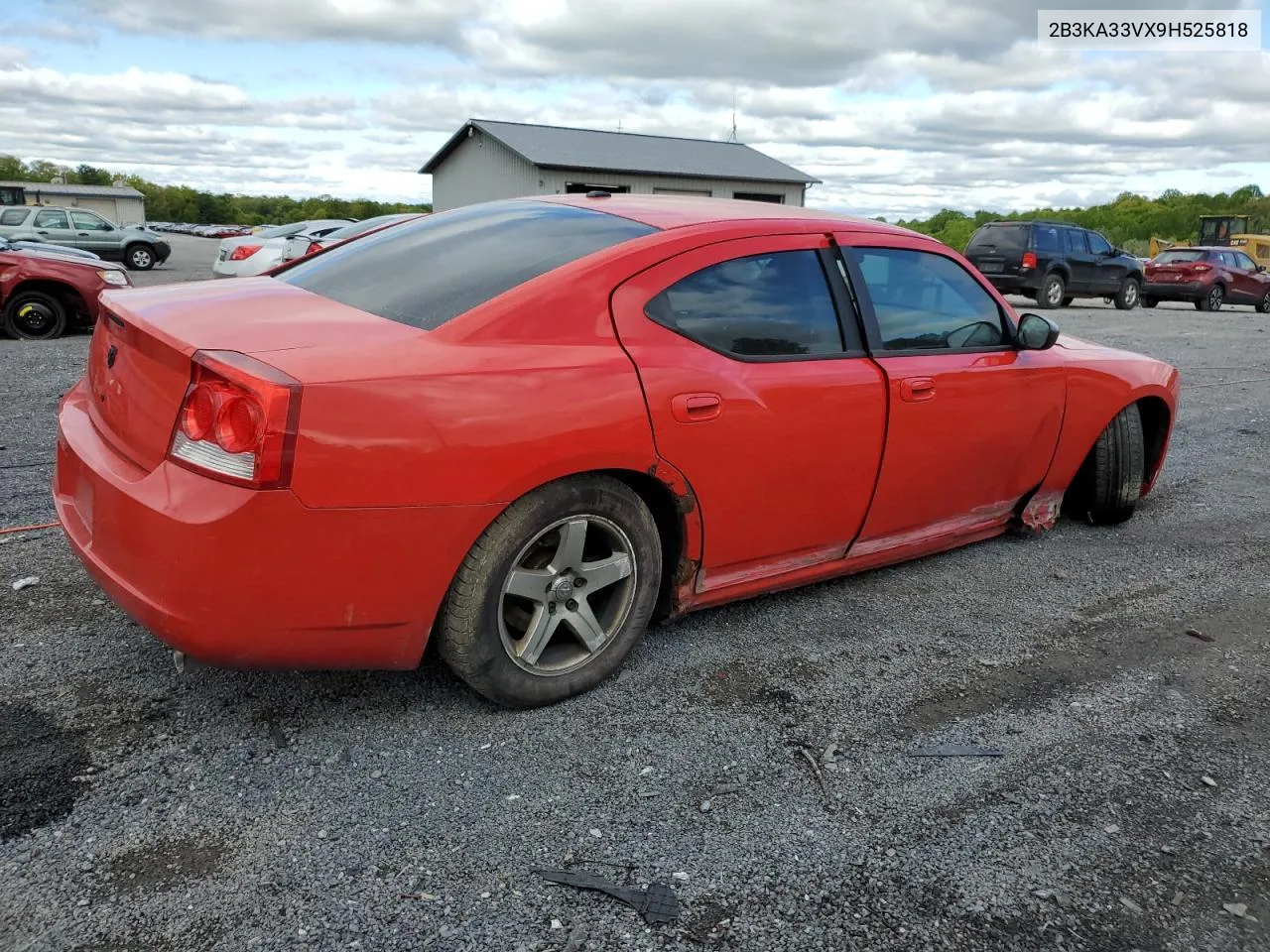 2009 Dodge Charger Sxt VIN: 2B3KA33VX9H525818 Lot: 50472653