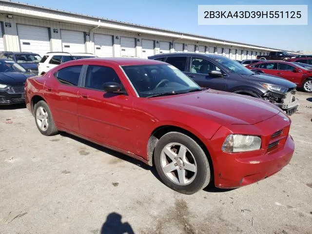 2B3KA43D39H551125 2009 Dodge Charger