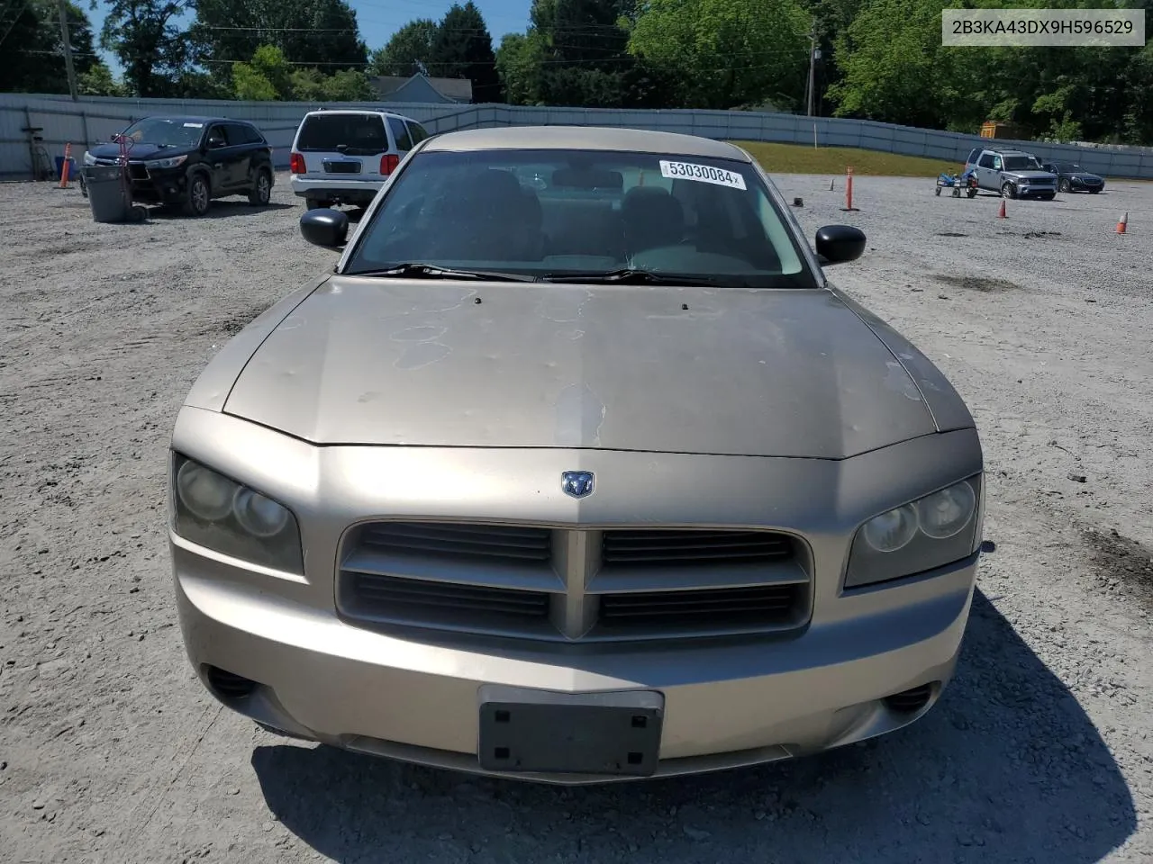 2009 Dodge Charger VIN: 2B3KA43DX9H596529 Lot: 53030084