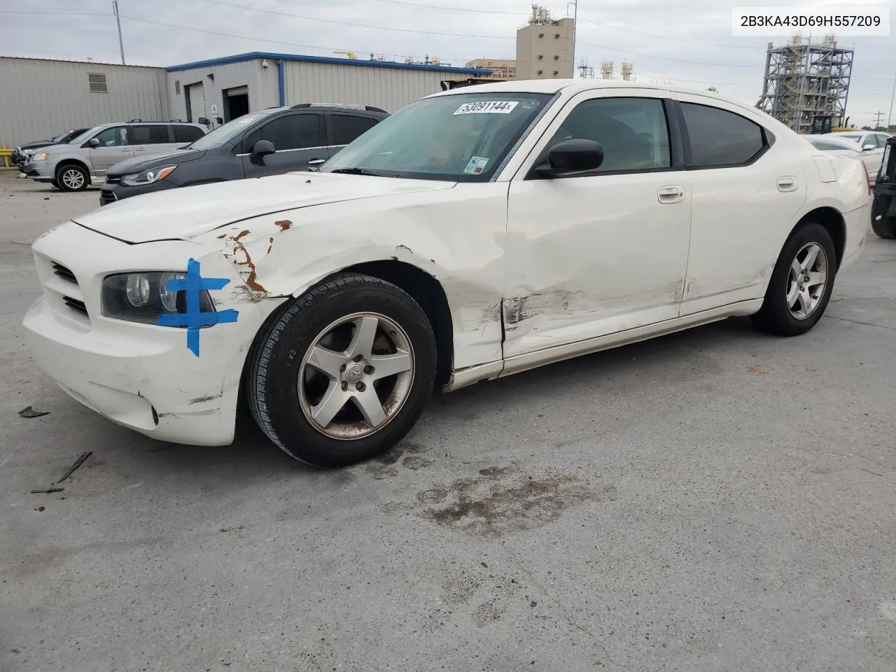 2009 Dodge Charger VIN: 2B3KA43D69H557209 Lot: 53091144