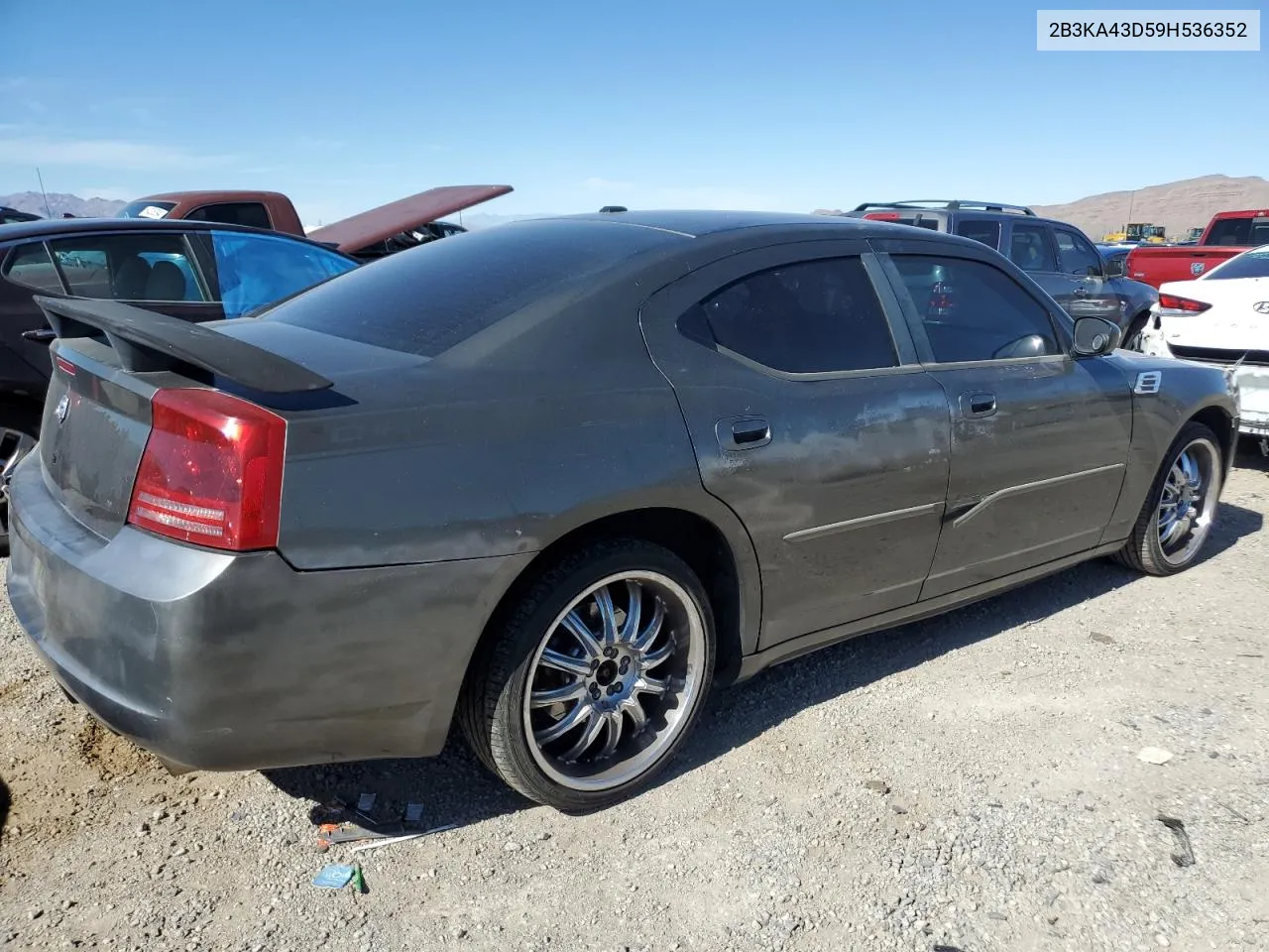 2009 Dodge Charger VIN: 2B3KA43D59H536352 Lot: 53701354