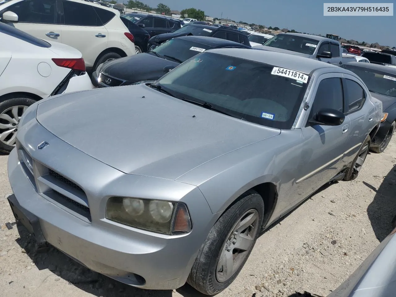 2009 Dodge Charger VIN: 2B3KA43V79H516435 Lot: 54411814