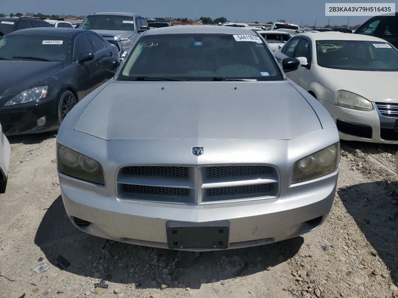 2009 Dodge Charger VIN: 2B3KA43V79H516435 Lot: 54411814