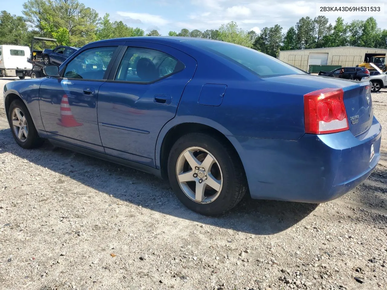 2009 Dodge Charger VIN: 2B3KA43D69H531533 Lot: 55260354