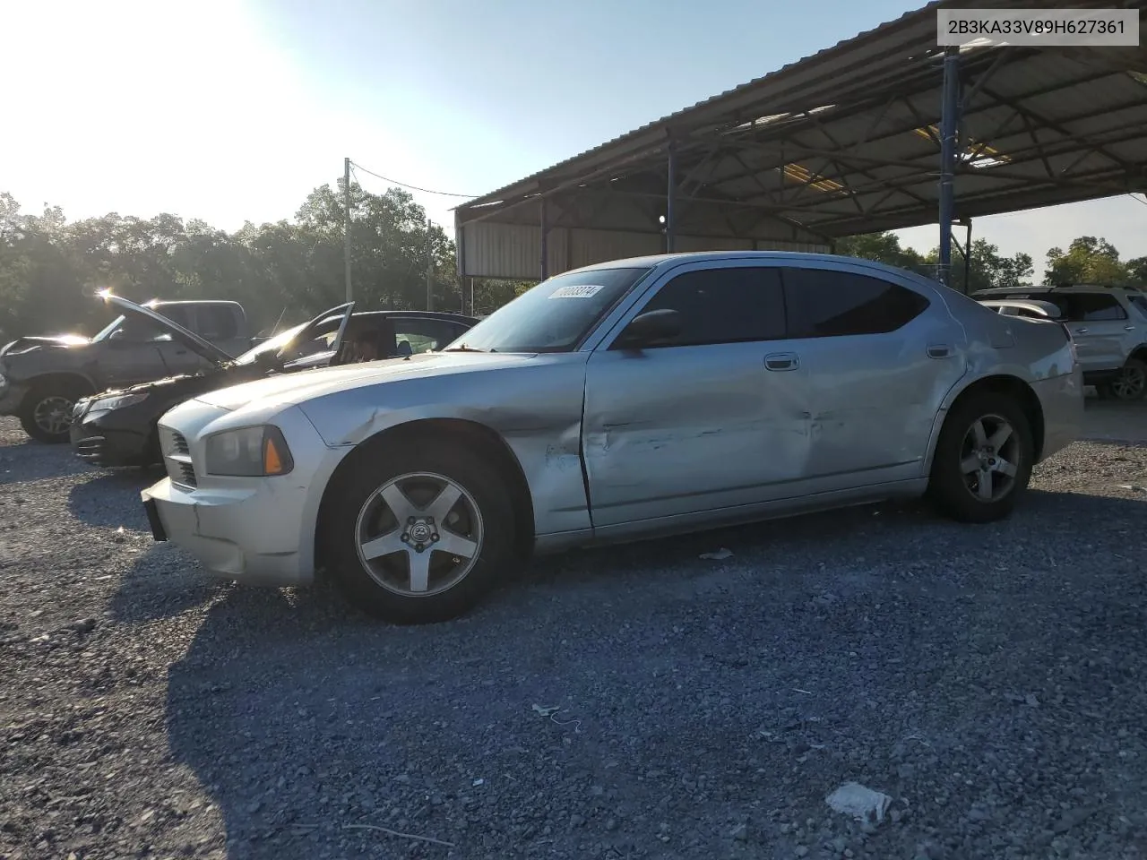 2009 Dodge Charger Sxt VIN: 2B3KA33V89H627361 Lot: 70003374