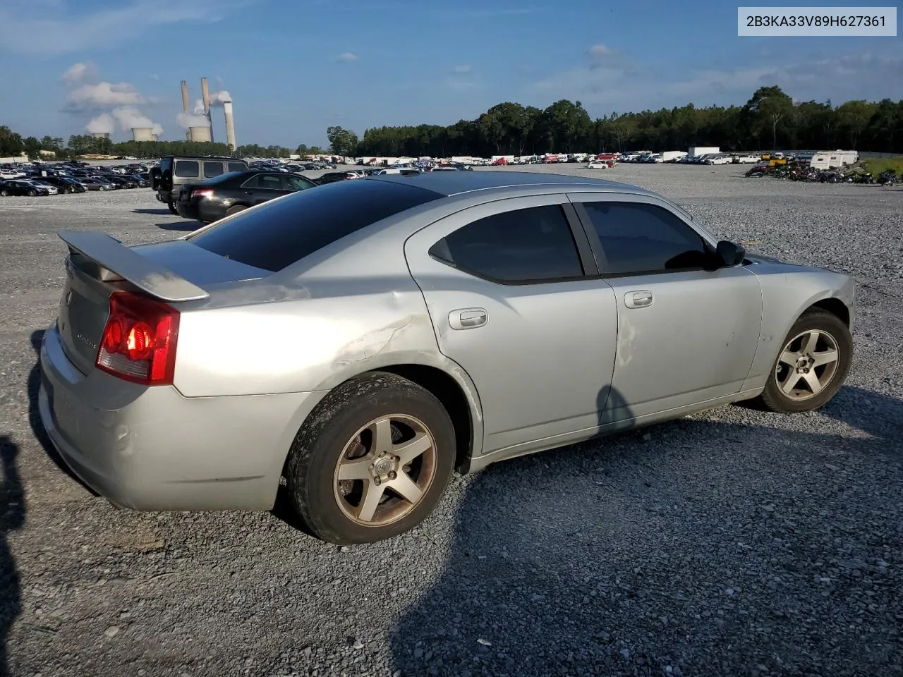 2B3KA33V89H627361 2009 Dodge Charger Sxt