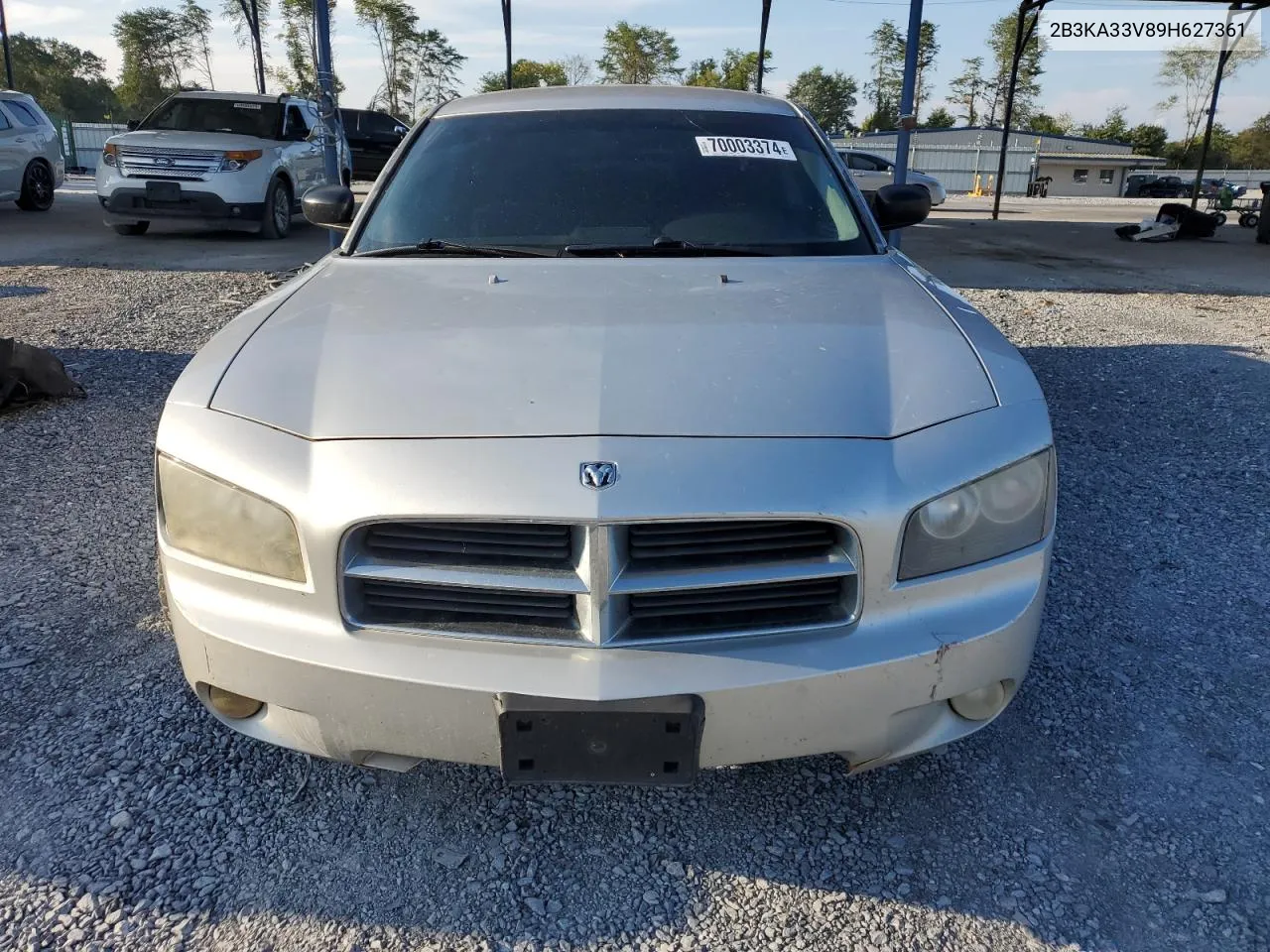 2009 Dodge Charger Sxt VIN: 2B3KA33V89H627361 Lot: 70003374