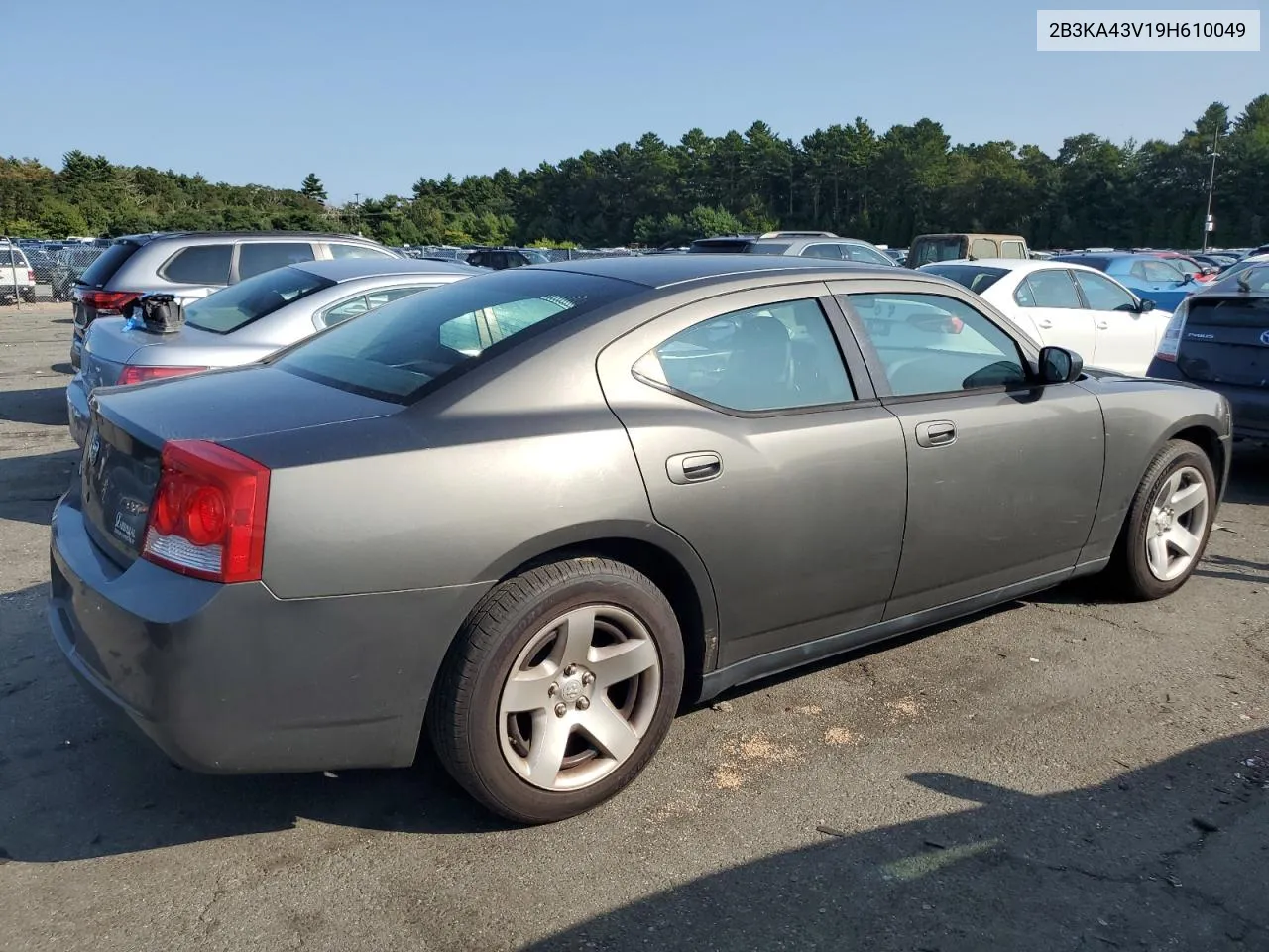 2009 Dodge Charger VIN: 2B3KA43V19H610049 Lot: 70790314