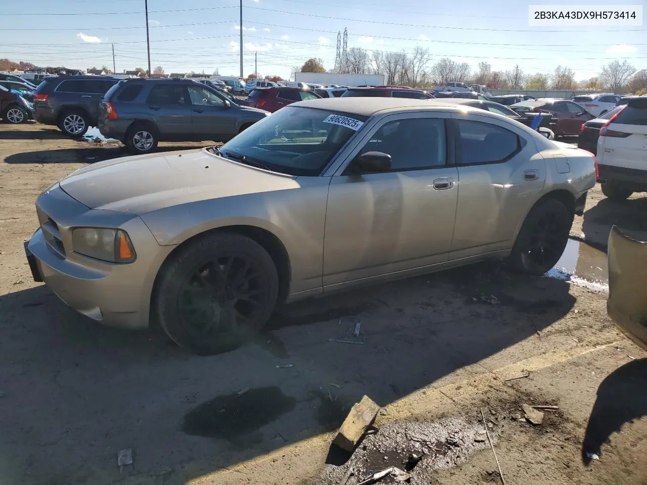 2B3KA43DX9H573414 2009 Dodge Charger