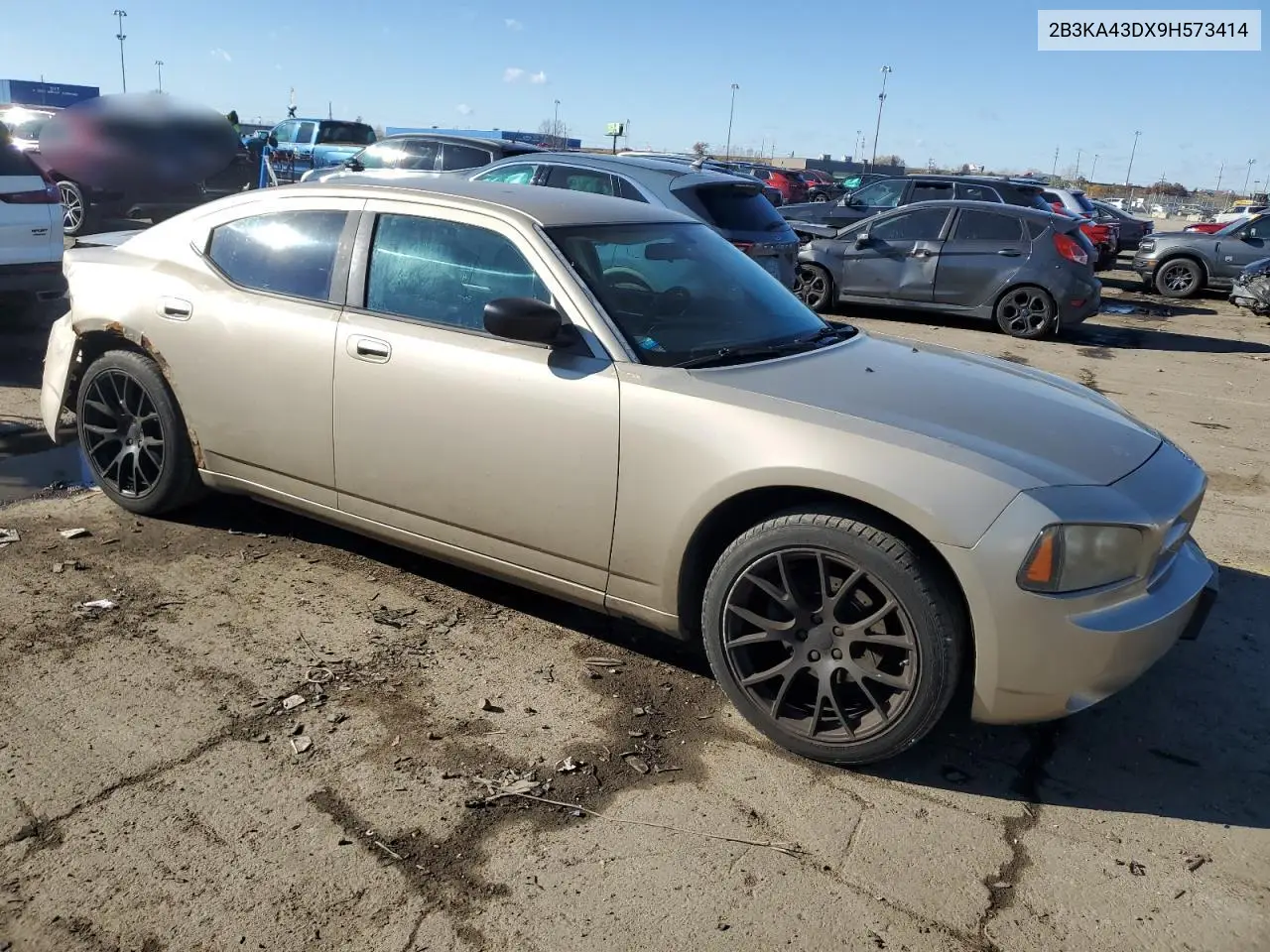 2B3KA43DX9H573414 2009 Dodge Charger