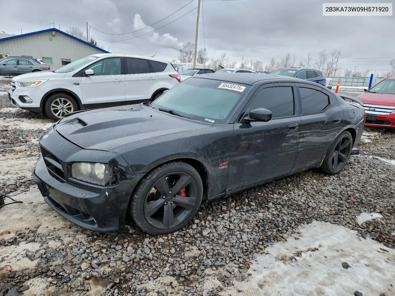2B3KA73W09H571920 2009 Dodge Charger Srt-8
