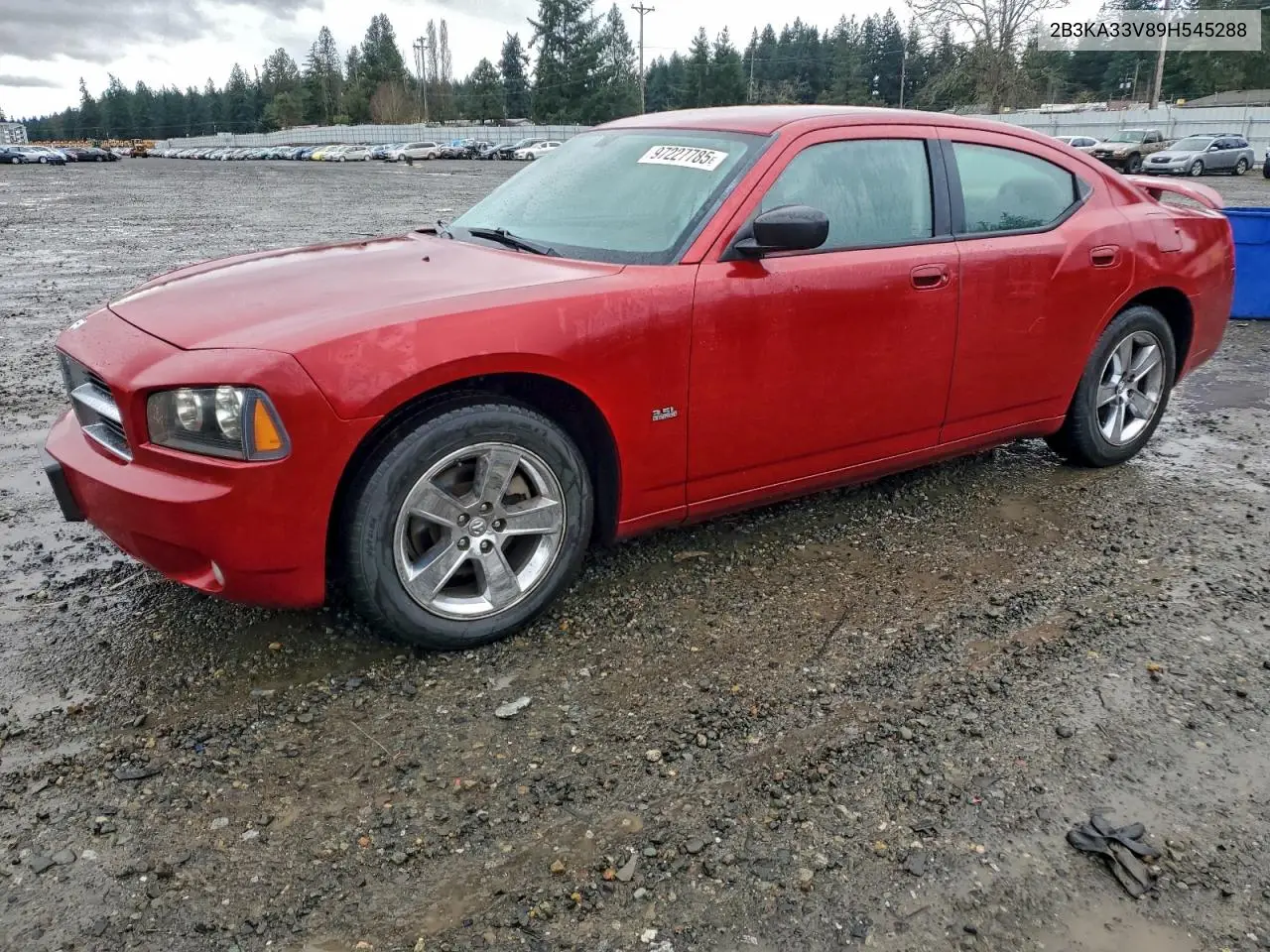 2B3KA33V89H545288 2009 Dodge Charger Sxt