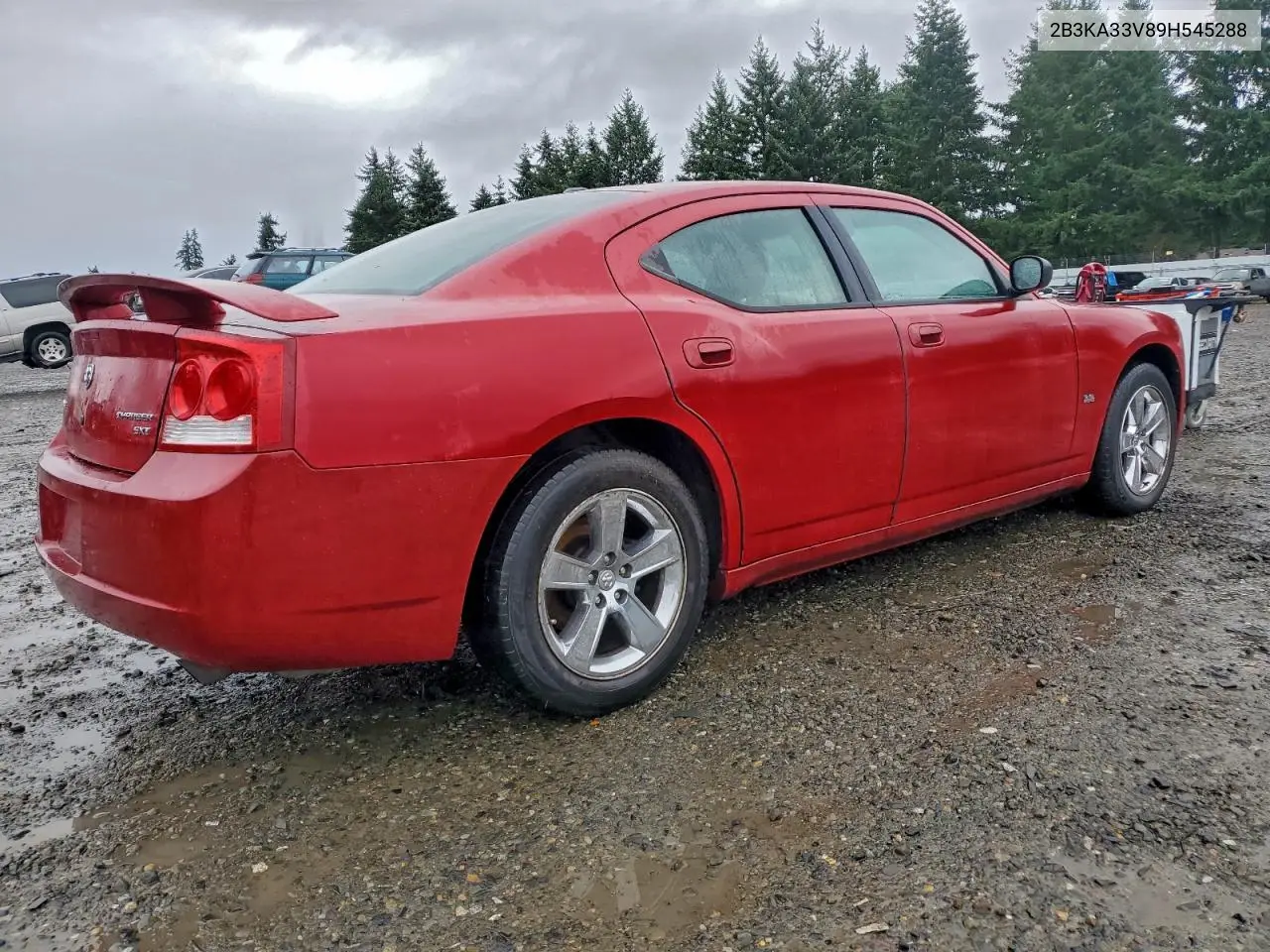2B3KA33V89H545288 2009 Dodge Charger Sxt