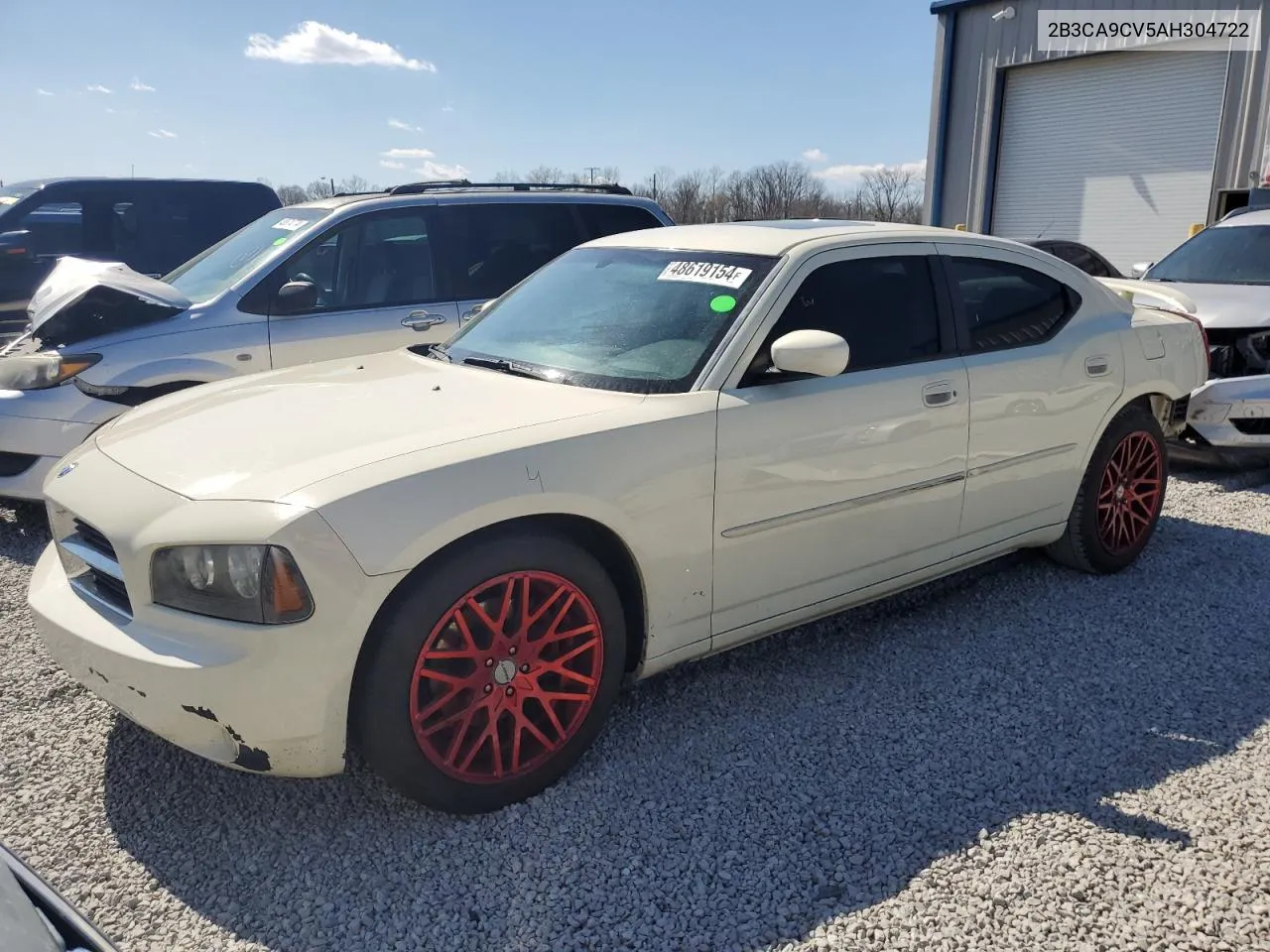 2B3CA9CV5AH304722 2010 Dodge Charger Rallye