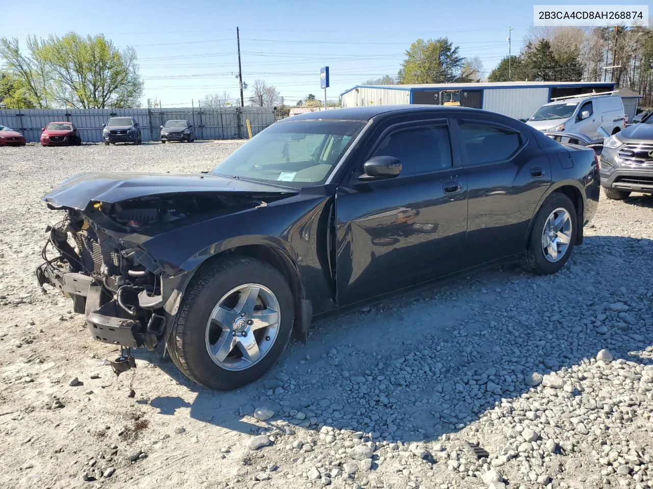 2010 Dodge Charger VIN: 2B3CA4CD8AH268874 Lot: 49859974